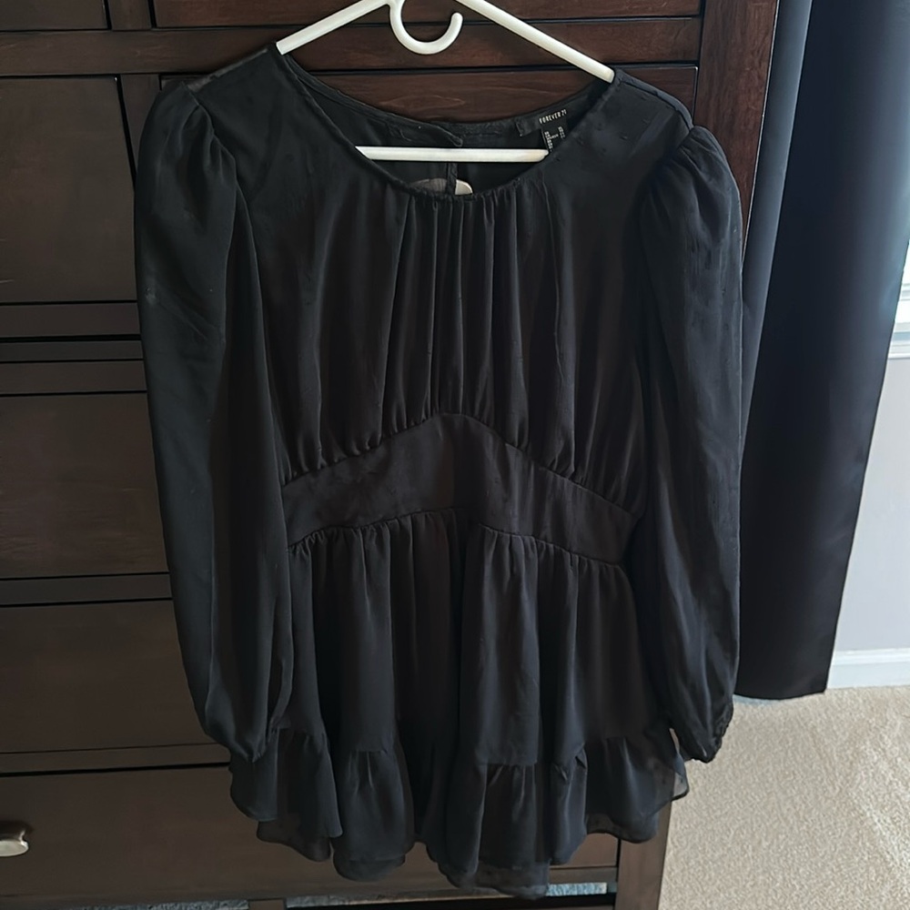 Black Forever 21 Size XL Dress